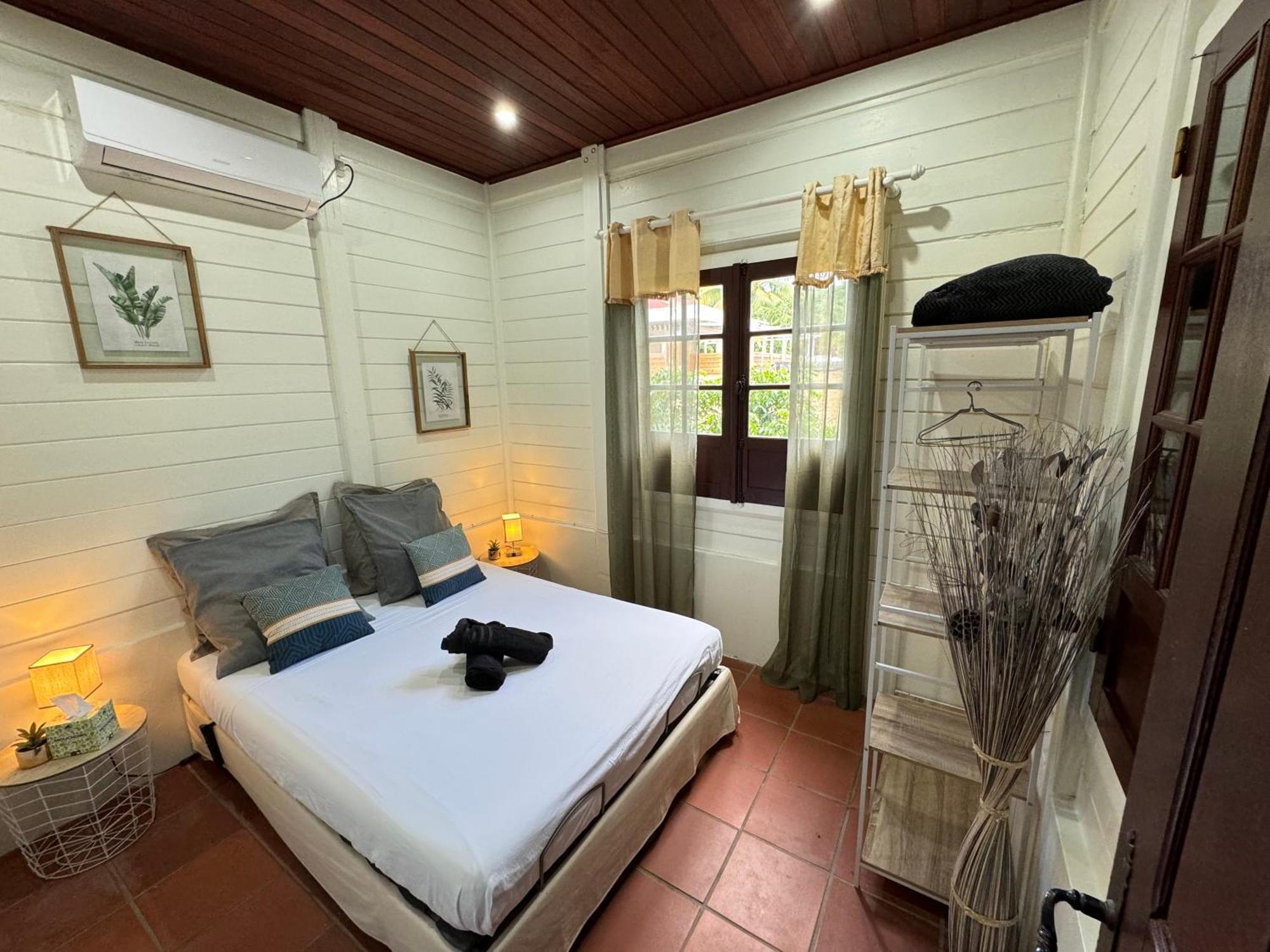 Le Gaspardo , 2 Chambres Climatisees , A 2 Mins A Pied De La Plage , Wifi , Jardin Clos, Parking ,Sans Vis-A-Vis Le Carbet Luaran gambar